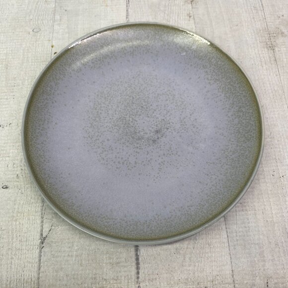 Chrissy Teigen GRAVINGS BLUE Color Motifs Textured Stoneware Salad Plates Set 4 - Picture 8 of 16